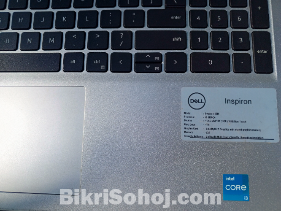 Dell Inspiron 3511 i3 11th gen
